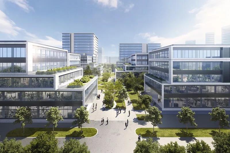 上海漕河泾赵巷科技绿洲：打造“以水为邻，惬意办公”的一流科技园区氛围